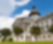 Ground-level view of the South Carolina State House in Columbia, SC.