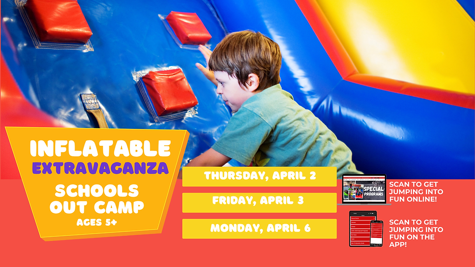 Inflatable Extravaganza Schools Out Camp