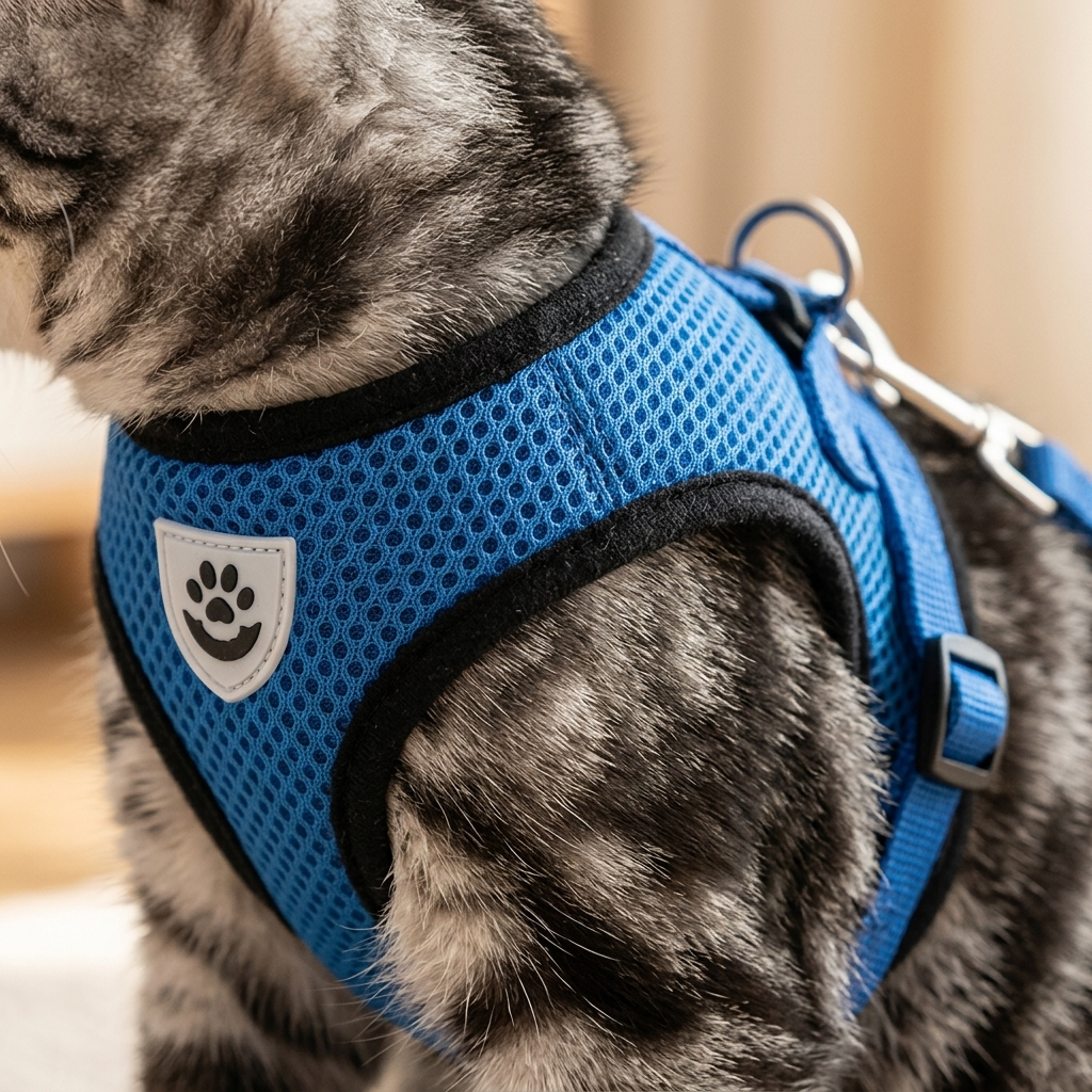 SafePaws – Reflective Adjustable Harness & Leash Set