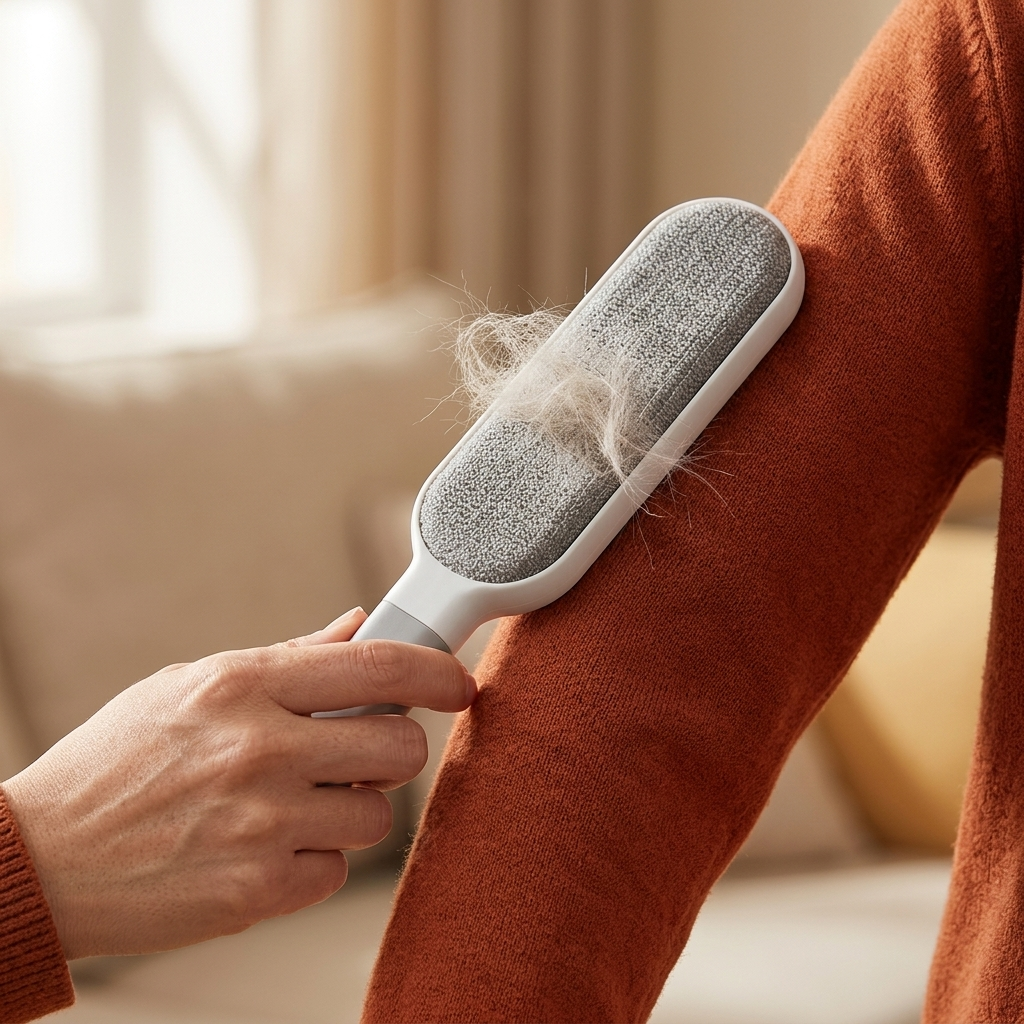 LintVanish – Dual-Sided Pet Hair Remover Brush