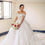 Thumbnail: Sparkling Sequin Lace Dubai Bridal Ball Gown - Classic Boat Neck/Off-Shoulder
