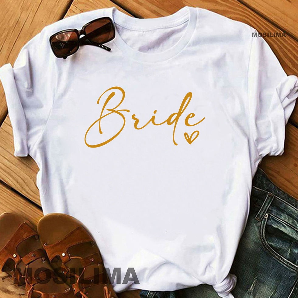 Miniature : Team Bride T-Shirts-Bride & Bridesmaids Bachelorette Party/Proposal Squad Shirts