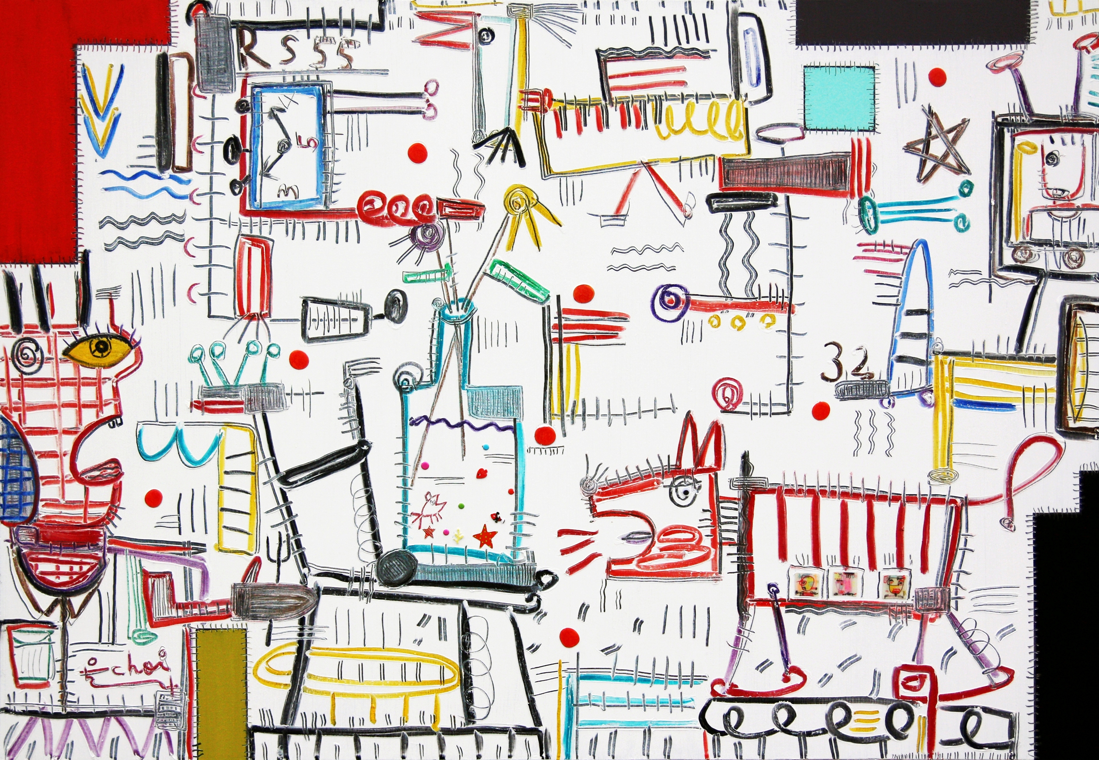 2008 play series play on summertime112.2x163cm oil on canvas