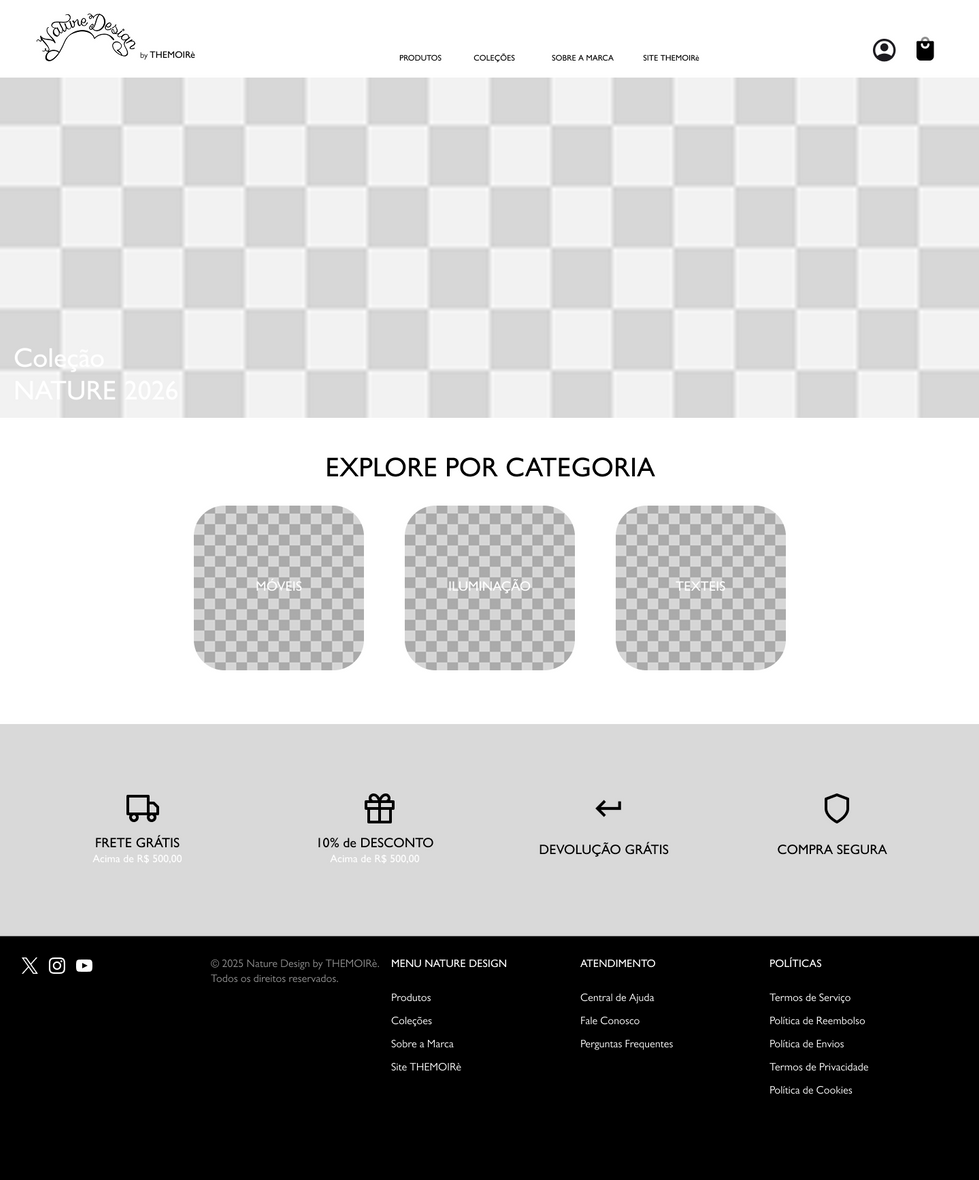 Wireframe Desktop - Home Page
