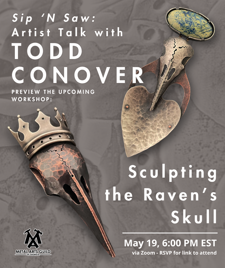 Sip 'n Saw with Todd Conover: Sculpting the Raven's Skull Workshop Preview