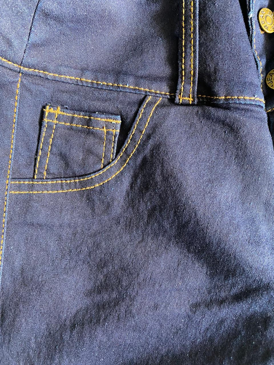 Miniatura: Jean licrado Dama Pretina ancha, 9.5 onz. Talla 6-26