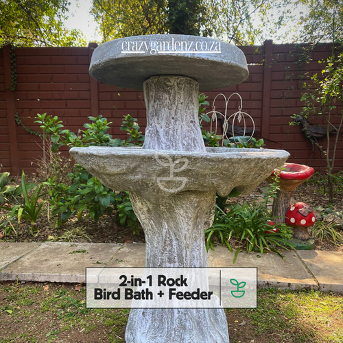 2-in-1 Bird Bath (with feeder) | Crazy Hub