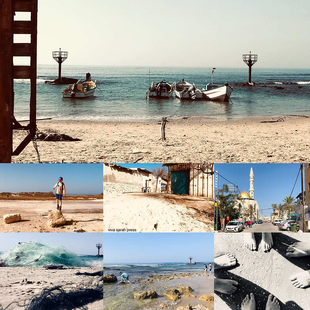 Jisr az-Zarka beach, Jan 2019