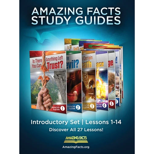 Amazing facts bible study guides 1 14 buc