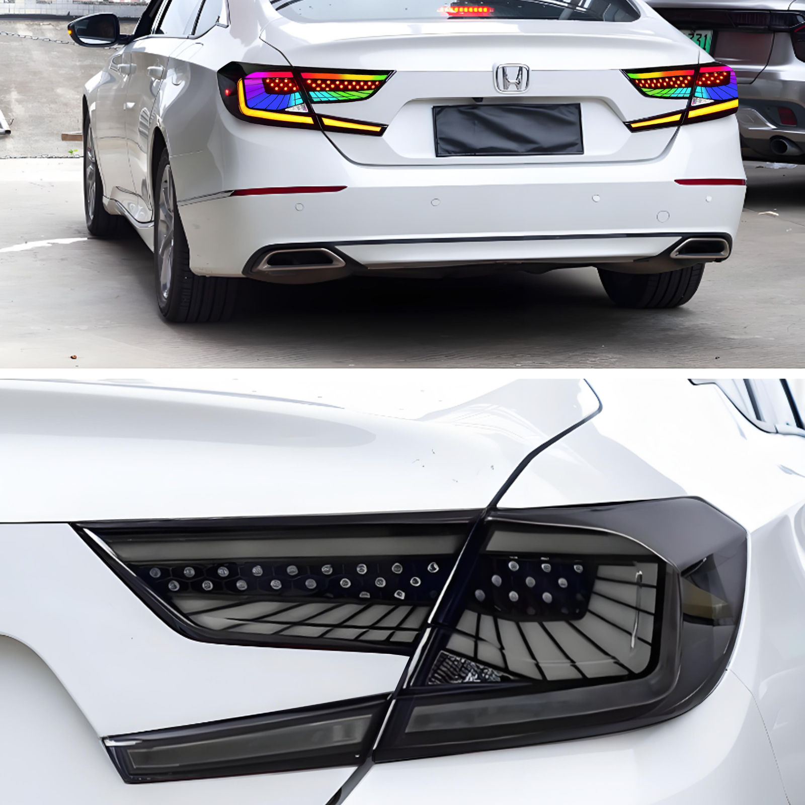 URC 2018-22 Honda Accord 10th Gen RGB Tail Lights