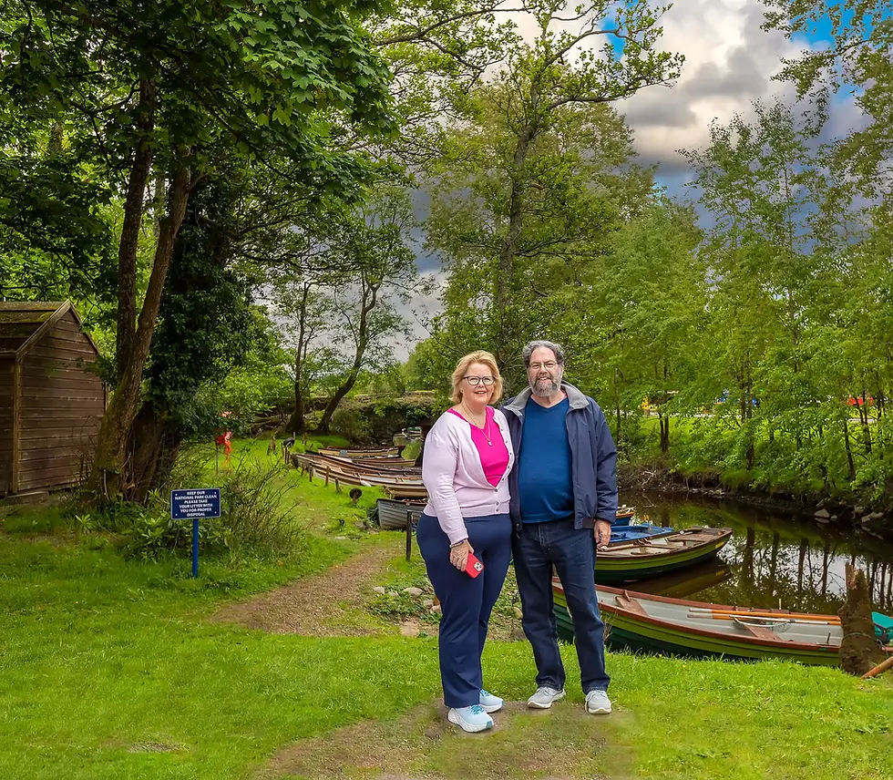 Visiting Ross Castle with Kris M Tours