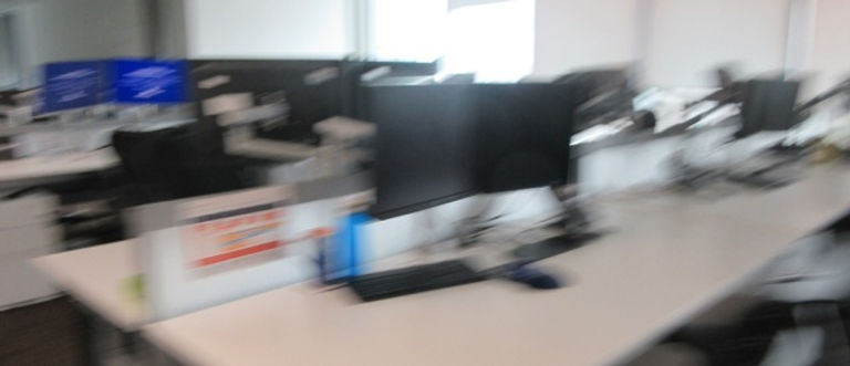 Blurry office background image