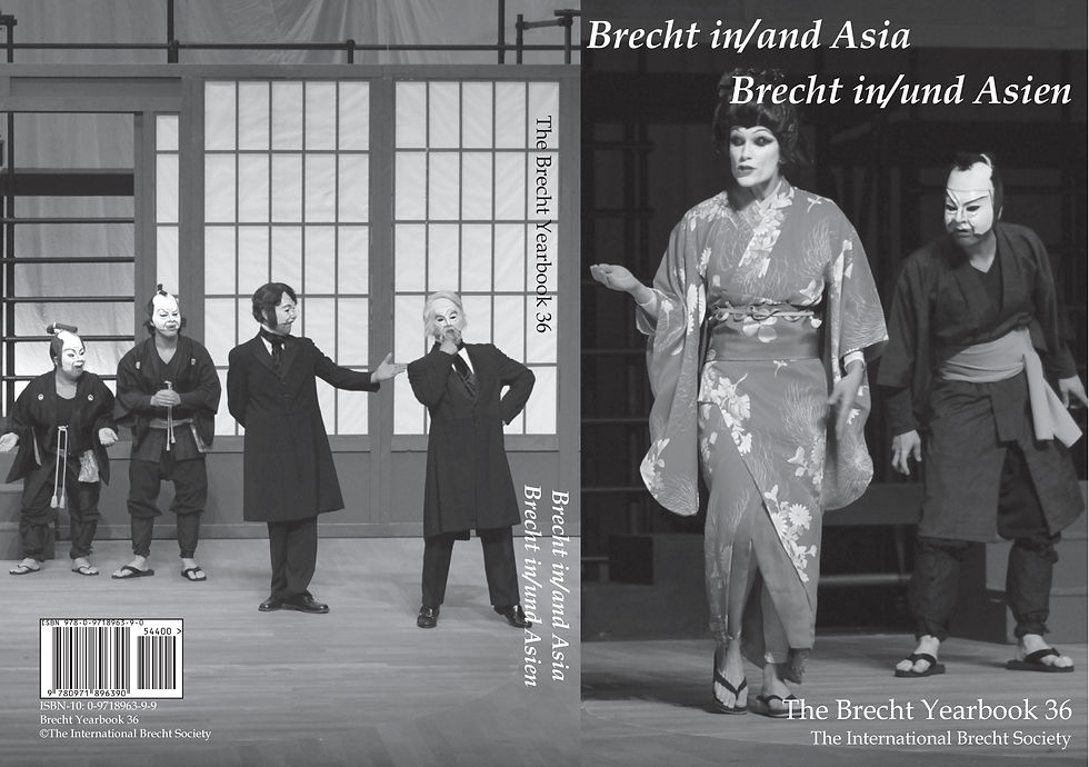 Brecht Bookcover