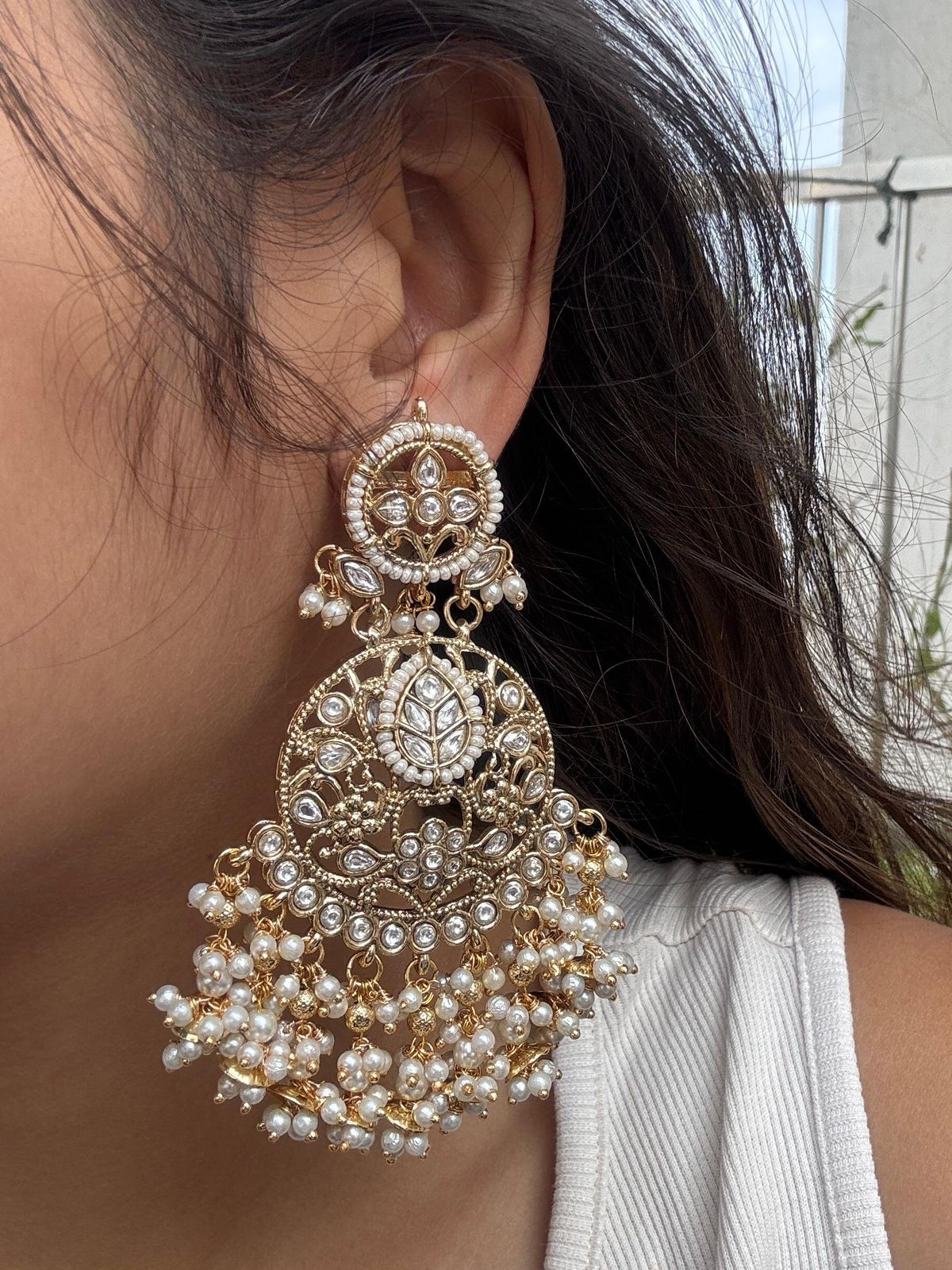 Original Jadau Kundan Earrings