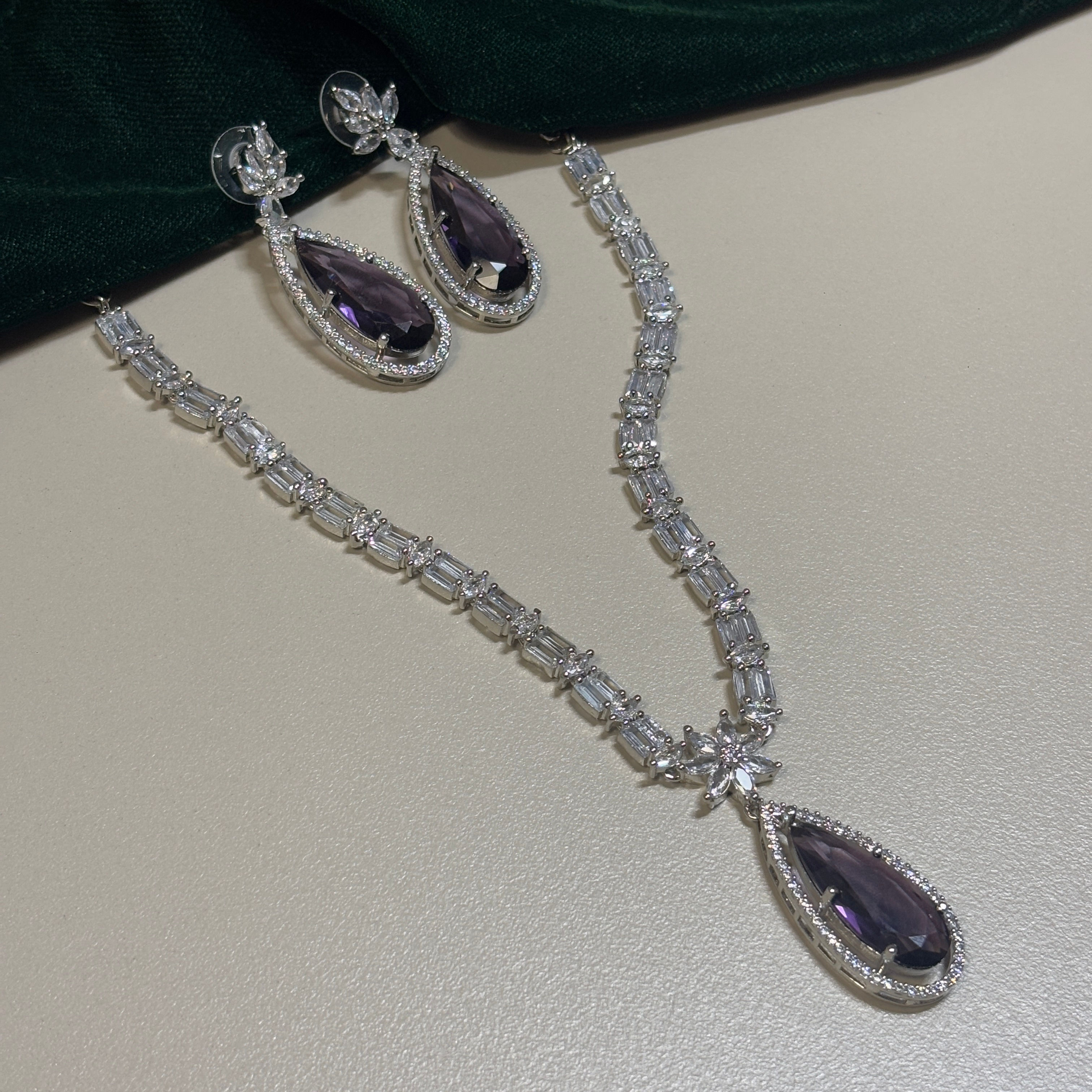 Kori American Diamond Set in Purple