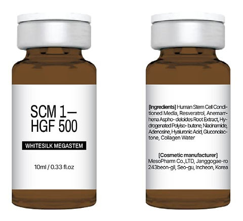 WhiteSilk MegaStem SCM1 Cell Renewal Ampoule with Volufiline, ATP 