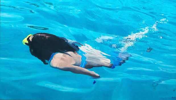 mermaid schwimmerin von gerd lieder