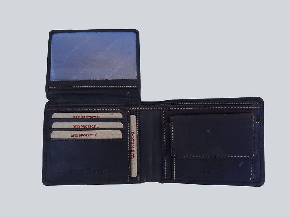 Miniaturbild: Portemonnaie Leder Quer