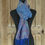 Miniaturbild: Schal blau bordeaux