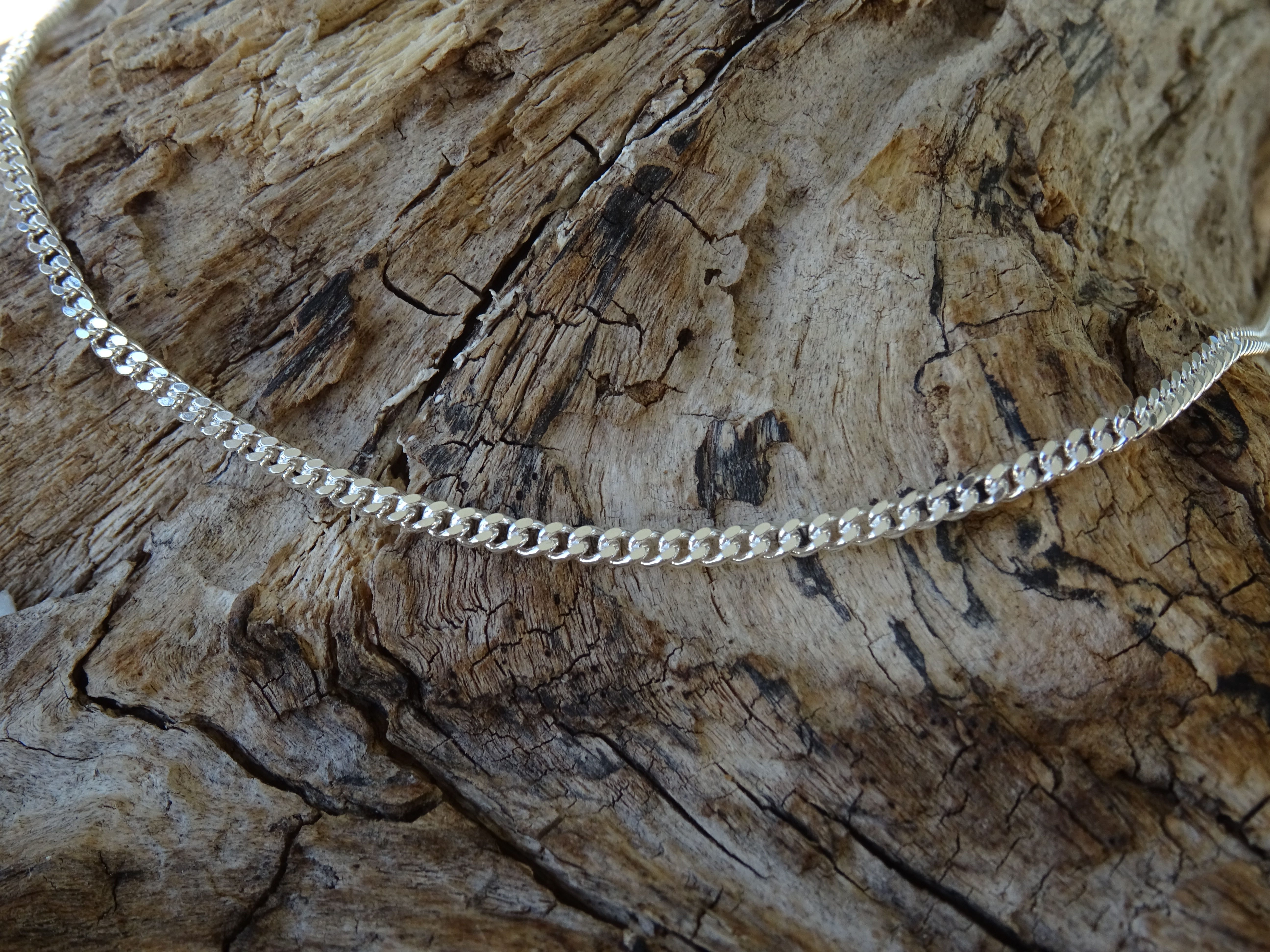 Panzerkette silber 2mm