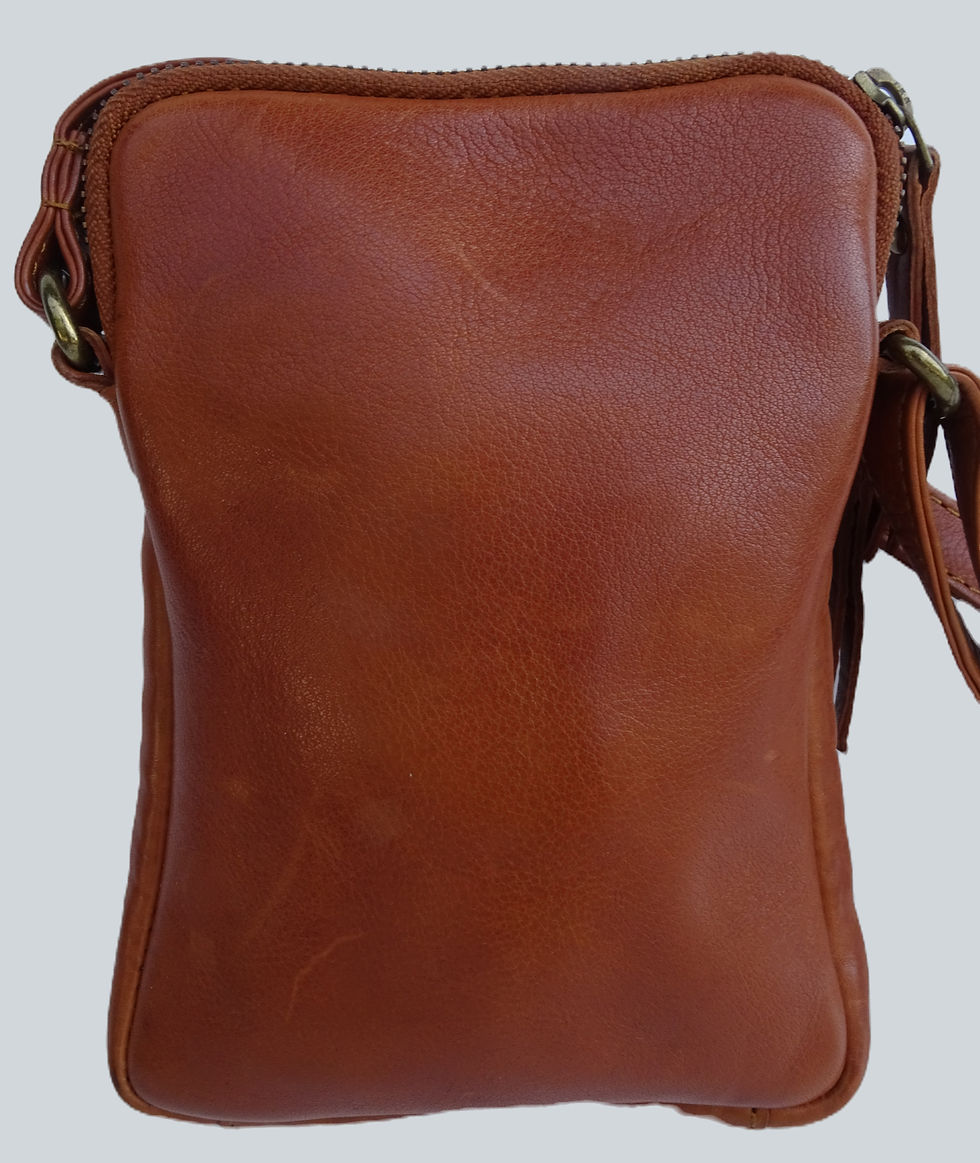 Miniaturbild: Umhängetasche Unisex Leder