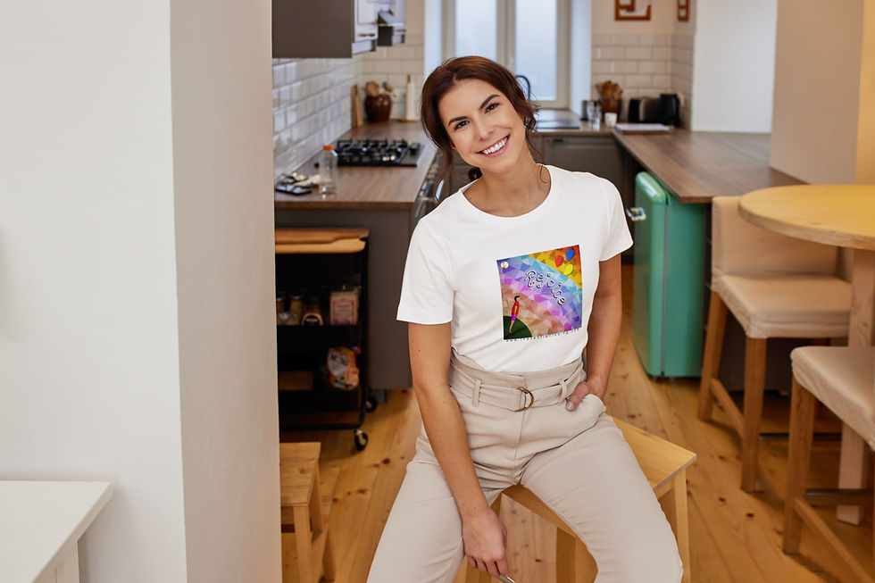 Thumbnail: "Rejoice" T-shirt Print