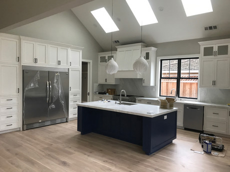 Kitchen Remodel with Skylights