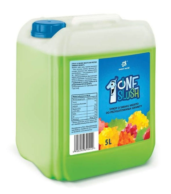 Thumbnail: Slush siroop One Slush 5 liter 1 op 7 mengverhouding