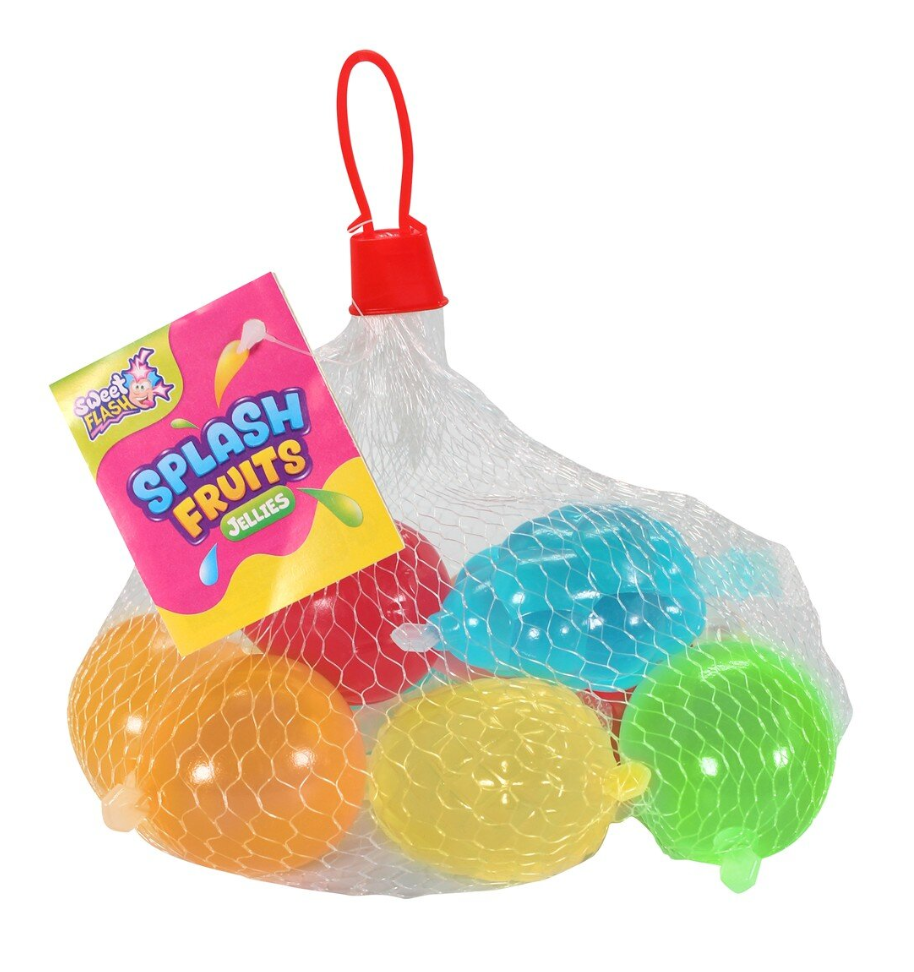 Splash Fruits Jellies 400g zak met 10 stukjes fruitgelei