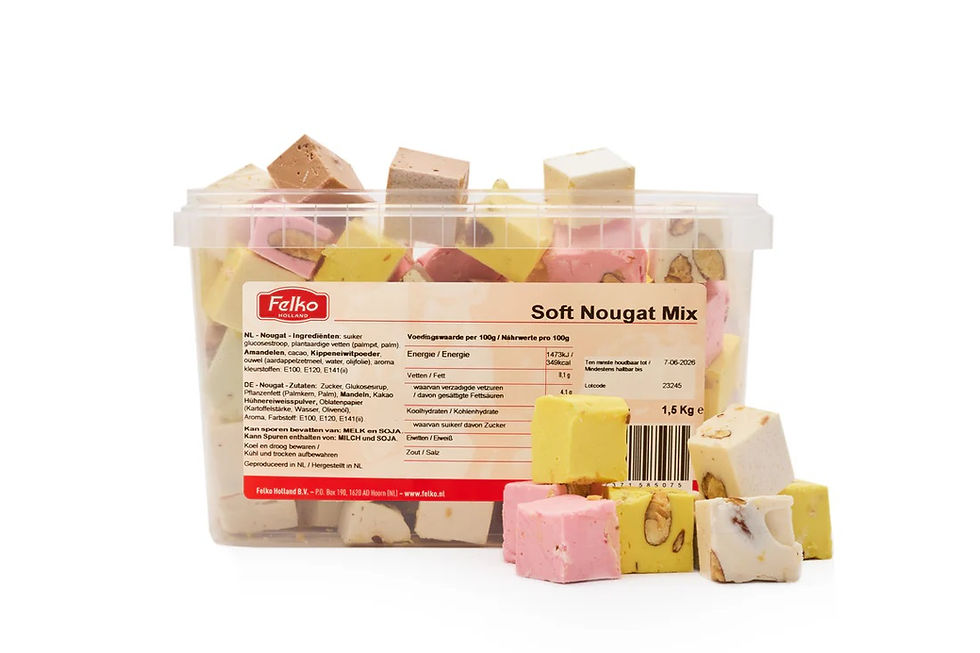 Thumbnail: Bakken Nougat 1,5 kilo