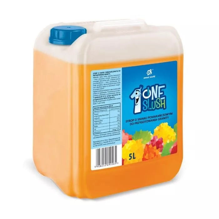 Thumbnail: Slush siroop One Slush 5 liter 1 op 7 mengverhouding