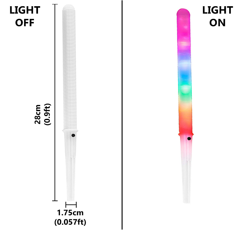 Thumbnail: Suikerspin stokjes LED verlicht