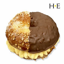 mini rosquito de crema