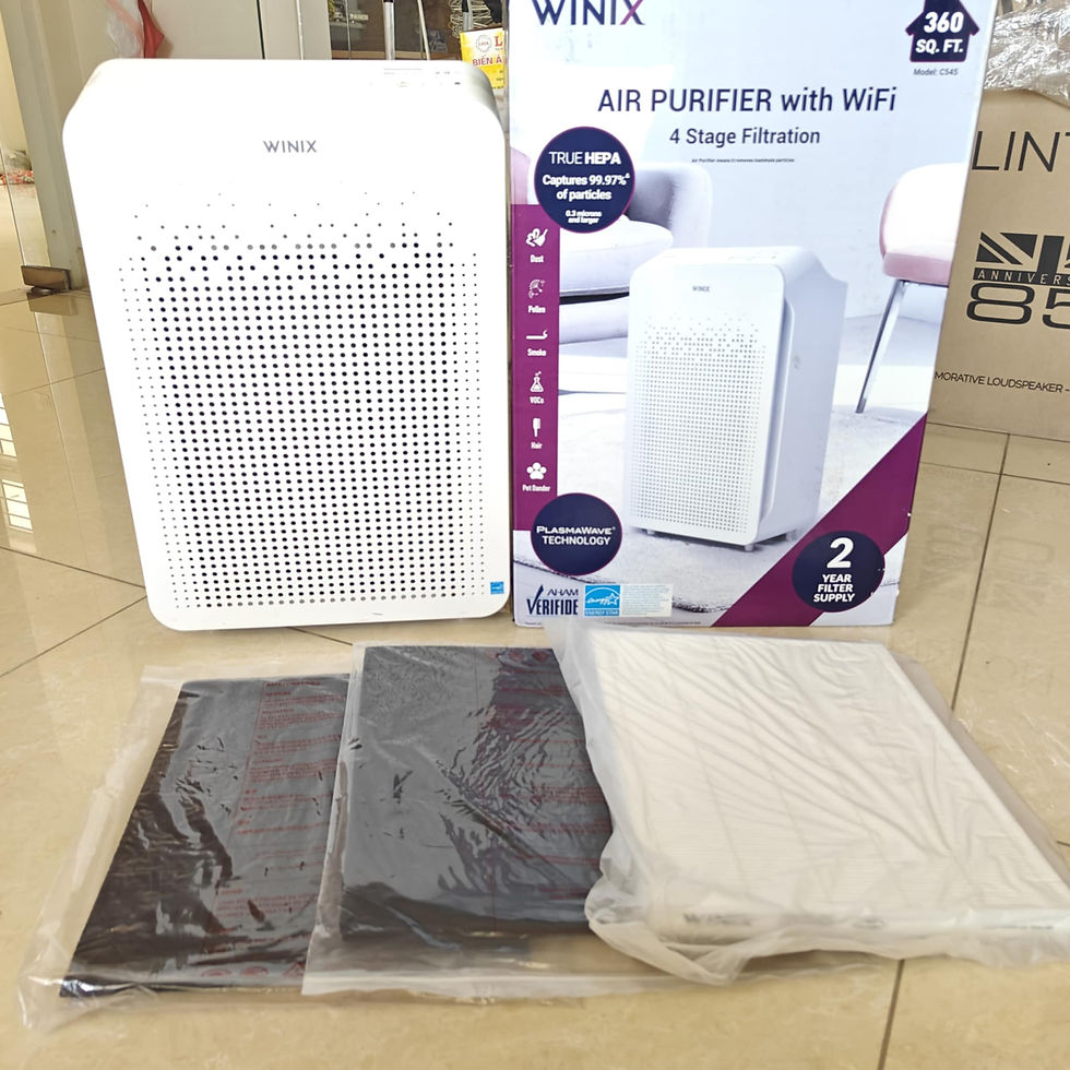 Máy lọc không khí x.tay mỹ Winix True HEPA mới 90% + 2 lọc than hoạt tính + 1 lọc bụi  Bạn hãy giữ sức khoẻ cho bản thân và g