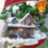 Thumbnail: Victorian décor, classic holiday style, cozy Christmas ambiance, winter wonderland décor, wall mounted Christmas display, lu