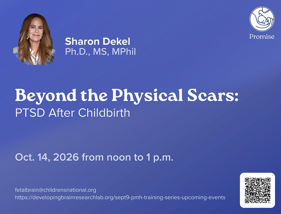 Perinatal Mental Health Series - Beyond the Physical Scars: PTSD After Childbirth