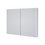 Thumbnail: Purity Mirror Bathroom Cabinet 800mm Wide -White Gloss