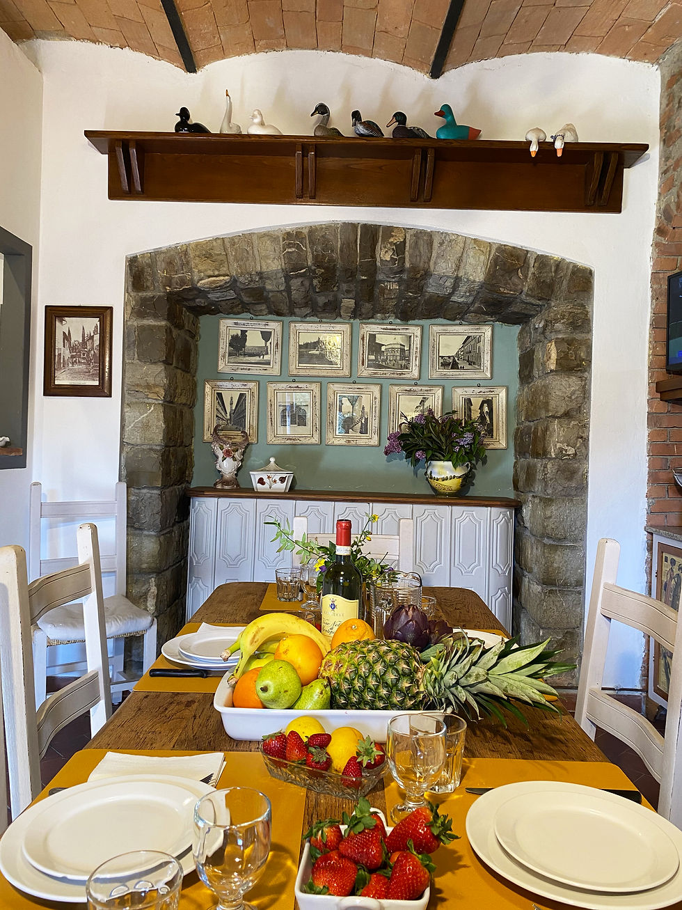 Apt GIOTTO - VILLA CAFAGGIOLO - Dining r