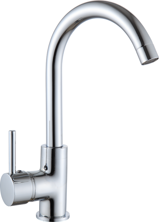 Lida Monobloc Single Lever Chrome Kitchen Tap
