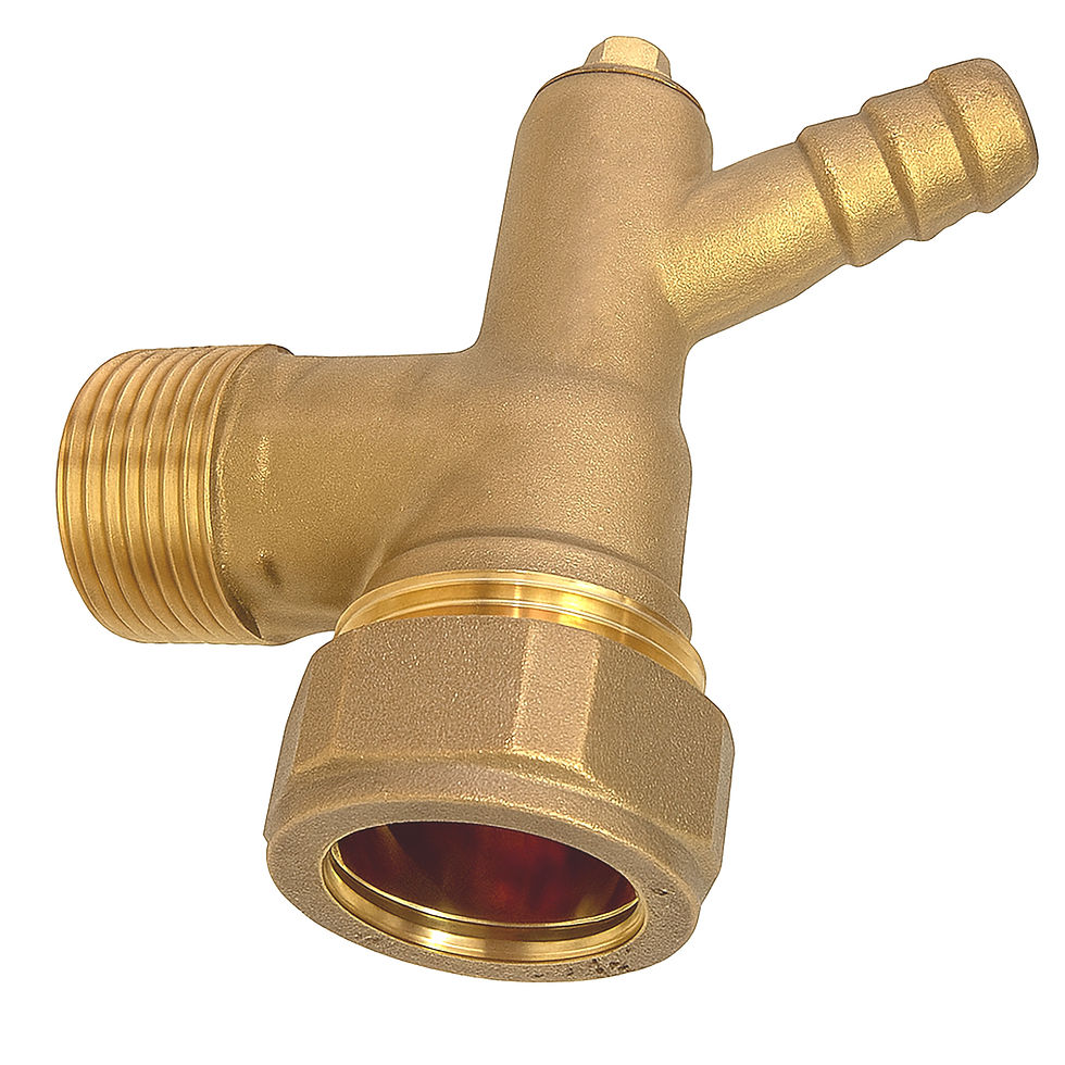 22MMX3/4inMBSP ELBOW C/W DRAIN