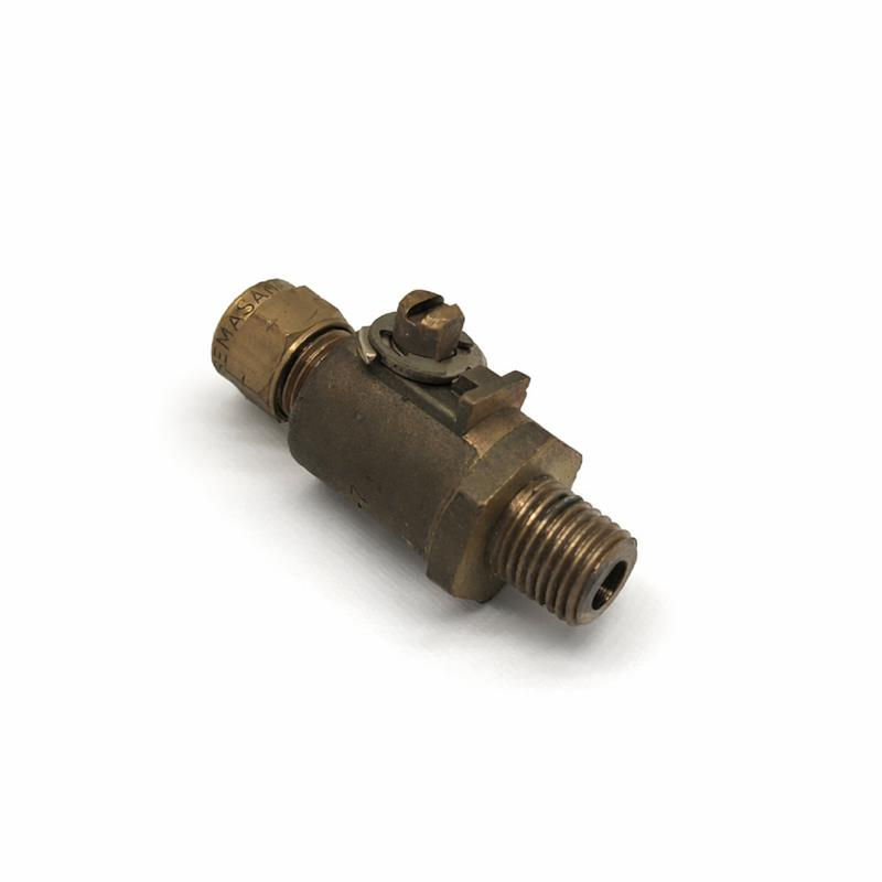 8MM X 1/4" MBSP OUTLET B/VALVE BG