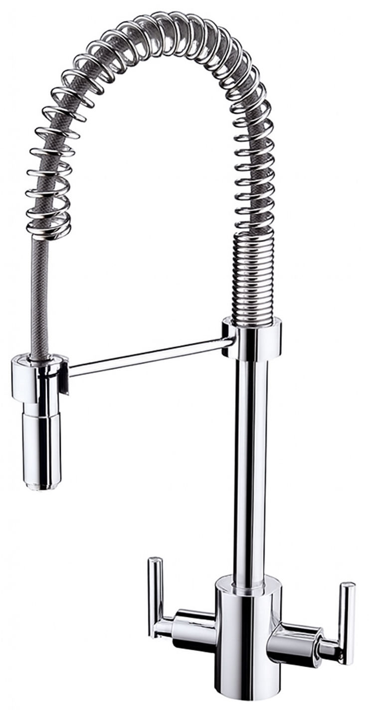 Corus Range Chrome Pull Out Kitchen Tap