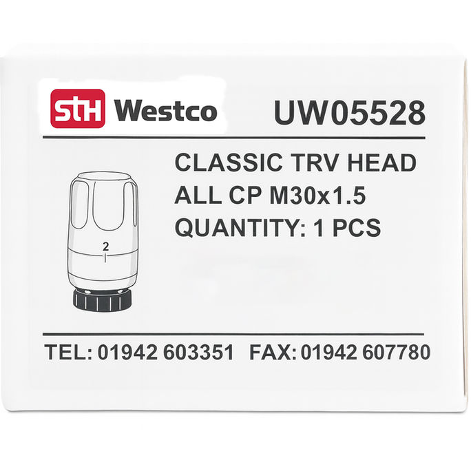 WESTERM CLASSIC TRV HEAD ONLY CHROME