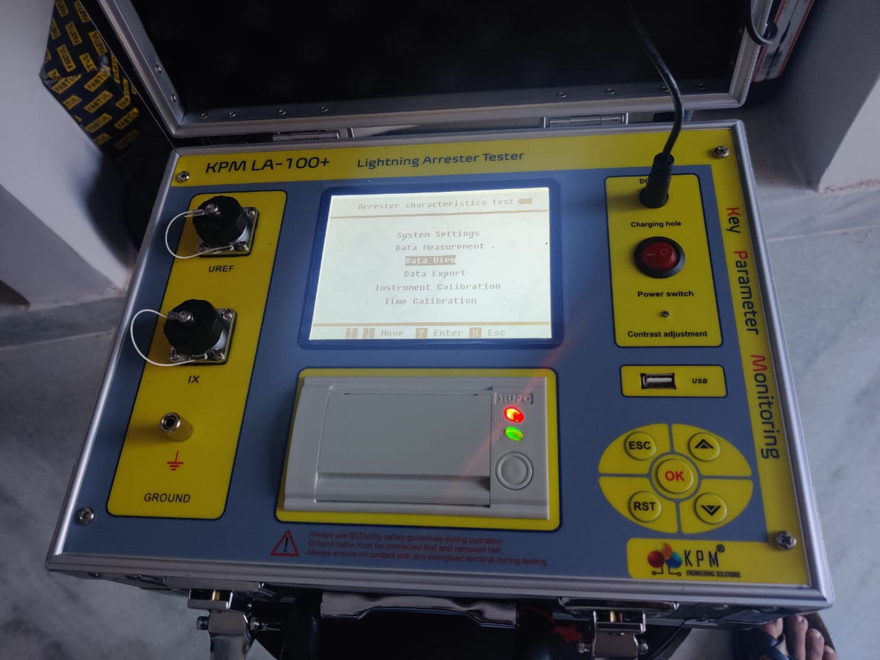 KPM LA 100+ , Lightning Arrester Tester / MOA Tester / Surge Arrester Tester / 3rd Harmonic Leakage Current Tester