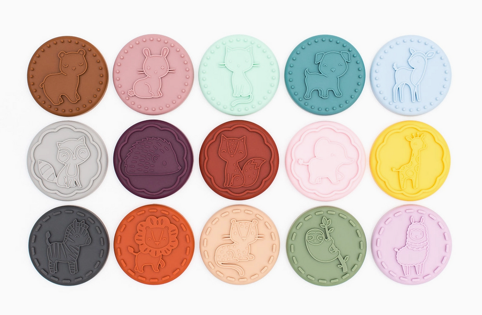 Thumbnail: Stampies® Silicone Animal Stamp Cookie Cutter Patterns - We Might Be Tiny