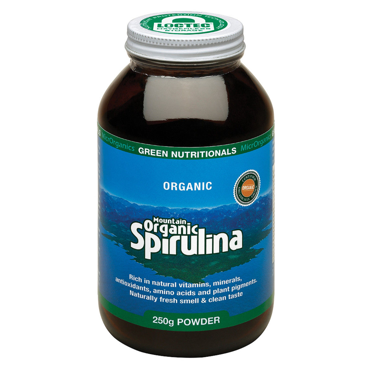 Organic Spirulina Powder - Green Nutritionals 250g