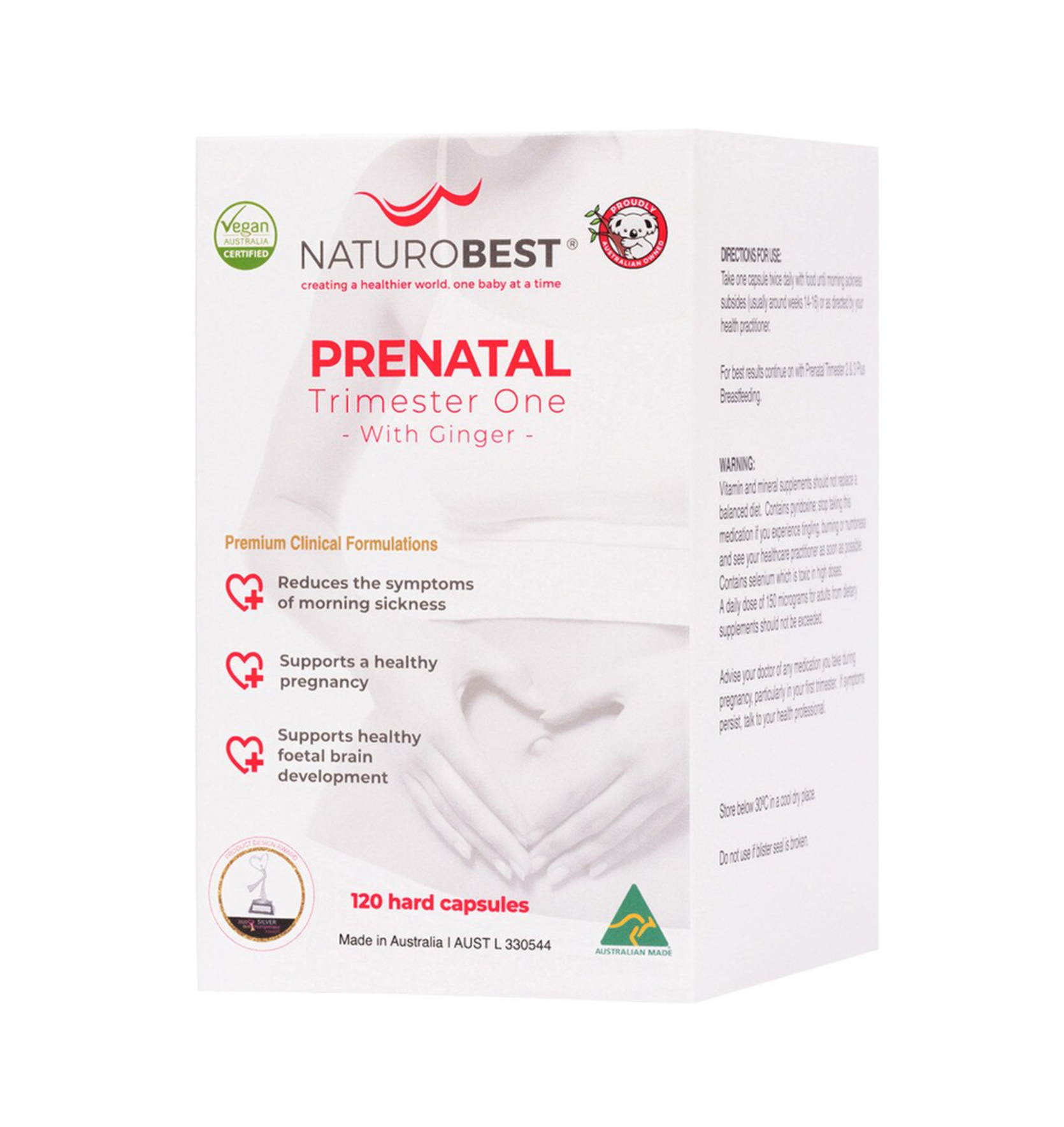 Prenatal - Trimester One Morning Sickness Relief - Naturo Best