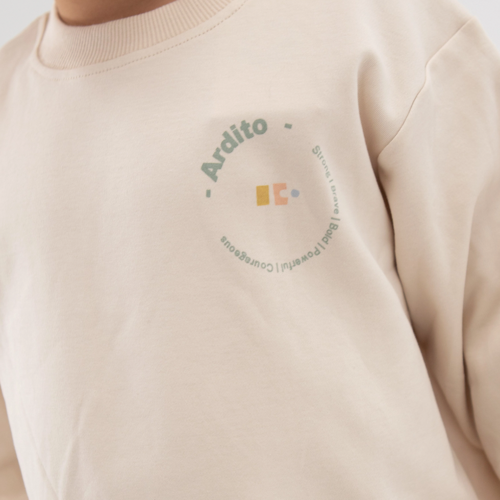Thumbnail: Baby's + Children's Organic Cotton Tracksuit - Ardito