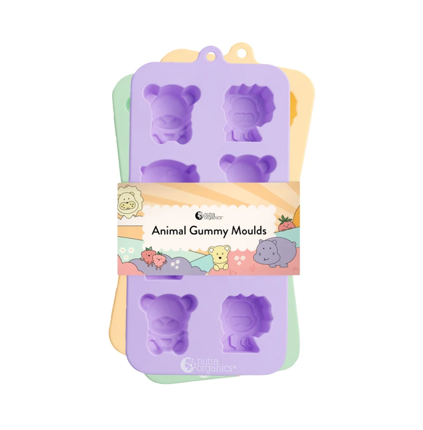 Animal Gummy Moulds - 3 Pack - Nutra Organics