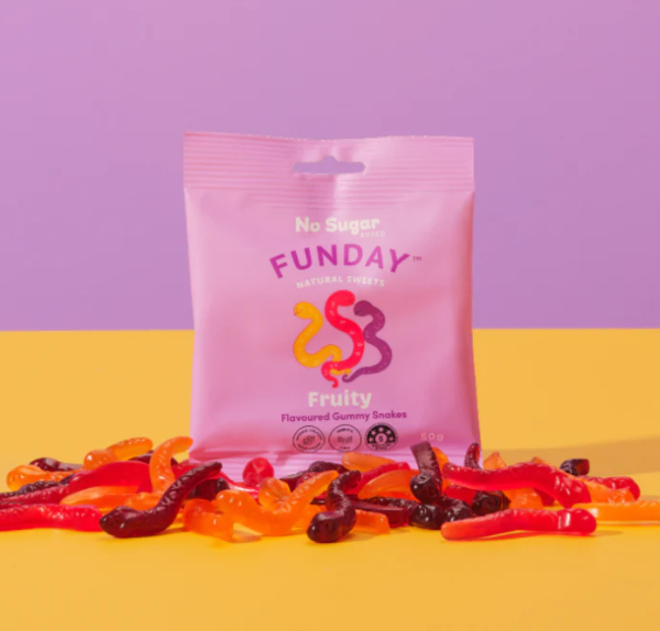 Funday Natural Sweets - Fruity Snakes